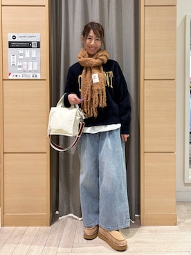 でちさん（レディース・165cm）の冬コーディネート