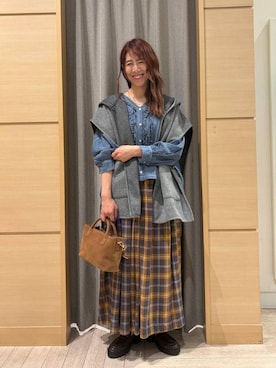 でちさん(レディース・165cm)の秋コーディネート