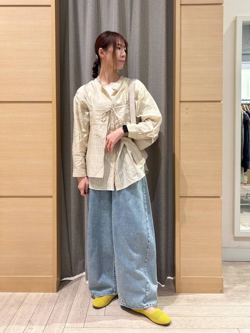 本日のみお値下げarts&amp;science ショルダーボタン ブラウス Button front gather blouse – ARTS&SCIENCE ONLINE SELLER