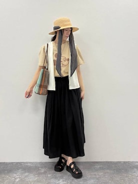 でちさん（レディース・165cm）の春コーディネート