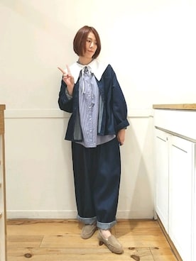 でちさん（レディース・163cm）の秋コーディネート