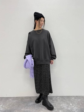 でちさん（レディース・165cm）の冬コーディネート