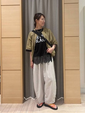 でちさん(レディース・165cm)の夏コーディネート