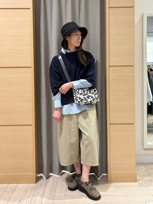 BIEK VERSTAPPEN バギークロップドパンツ BIEK VERSTAPPEN Cropped Pants | HUES 福岡セレクトショップ