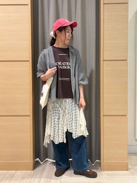 でちさん(レディース・165cm)の夏コーディネート