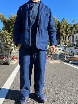 「UNIQLO（ユニクロ）のタートルネックT（長袖）（Tシャツ/カットソー）」を使った、boog77さん（メンズ・170cm）の冬コーディネート