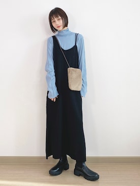 喵喵小桃さん（レディース・160cm）の冬コーディネート