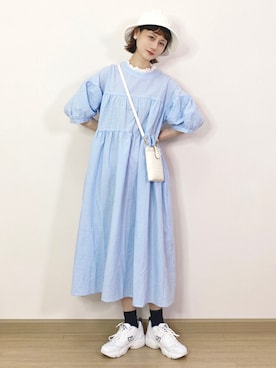 喵喵小桃さん（レディース・160cm）の夏コーディネート