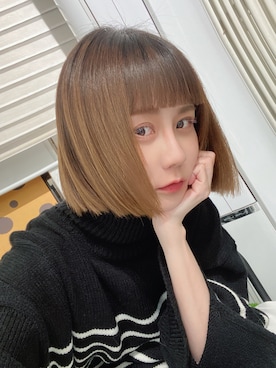 喵喵小桃さん（レディース・160cm）の冬コーディネート