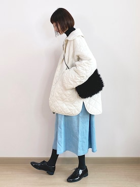 喵喵小桃さん（レディース・160cm）の冬コーディネート