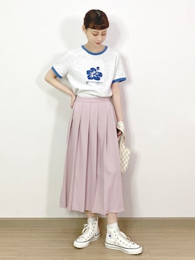 喵喵小桃さん（レディース・160cm）の夏コーディネート