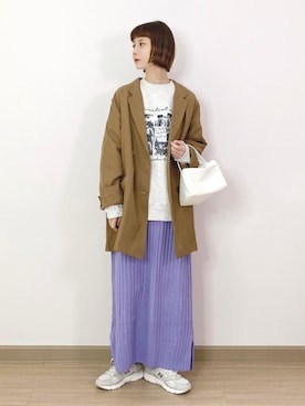 喵喵小桃さん(レディース・160cm)の春コーディネート