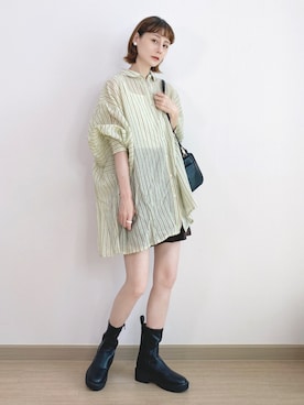 喵喵小桃さん（レディース・160cm）の秋コーディネート