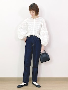 喵喵小桃さん（レディース・160cm）の春コーディネート