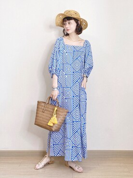 喵喵小桃さん（レディース・160cm）の夏コーディネート