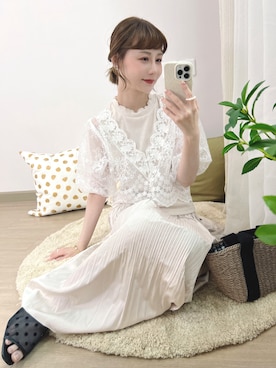 喵喵小桃さん（レディース・160cm）の夏コーディネート