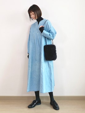 喵喵小桃さん（レディース・160cm）の春コーディネート