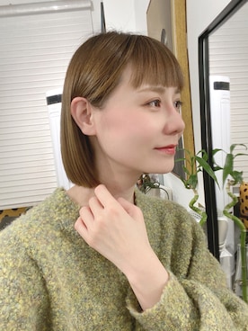 「休闲」｜「アイテム（雑貨/ホビー）」を使った、喵喵小桃さん（レディース・160cm）の秋コーディネート