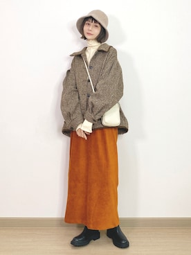 喵喵小桃さん（レディース・160cm）の秋コーディネート