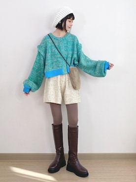 喵喵小桃さん(レディース・160cm)の春コーディネート