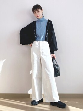 喵喵小桃さん（レディース・160cm）の春コーディネート