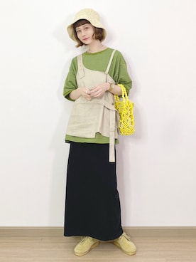 喵喵小桃さん（レディース・160cm）の夏コーディネート
