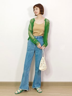 喵喵小桃さん(レディース・160cm)の夏コーディネート