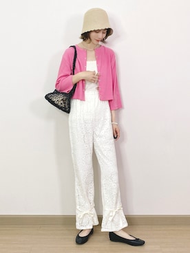 喵喵小桃さん（レディース・160cm）の夏コーディネート