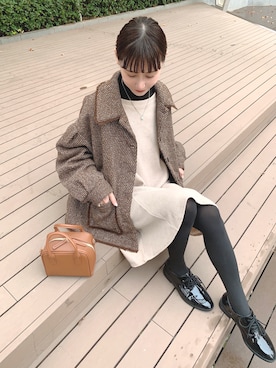 喵喵小桃さん（レディース・160cm）の秋コーディネート