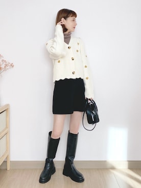 喵喵小桃さん(レディース・160cm)の冬コーディネート