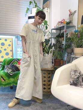 喵喵小桃さん（レディース・160cm）の夏コーディネート