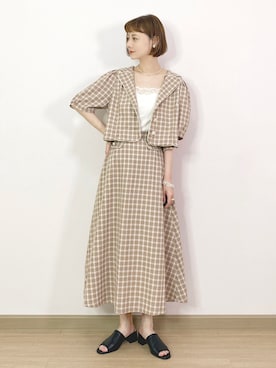 喵喵小桃さん（レディース・160cm）の夏コーディネート
