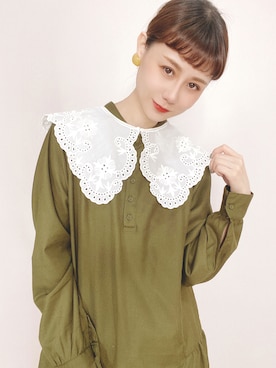 喵喵小桃さん（レディース・160cm）の春コーディネート