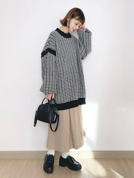 喵喵小桃さん（レディース・160cm）の冬コーディネート