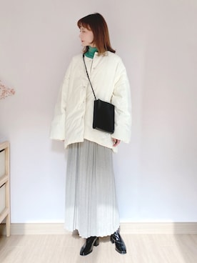 「休闲」｜「アイテム（雑貨/ホビー）」を使った、喵喵小桃さん（レディース・160cm）の秋コーディネート