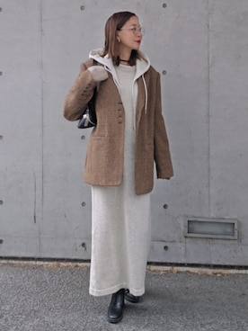 NICOさん(レディース・158cm)の冬コーディネート