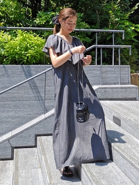 「アイテム（シューズ）」を使った、NICOさん（レディース・158cm・40代）の夏コーディネート