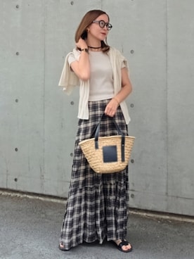 NICOさん(レディース・158cm)の夏コーディネート