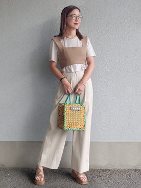 NICOさん(レディース・158cm)の夏コーディネート