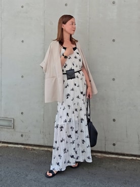 「Kastane（カスタネ）のアイテム」を使った、NICOさん（レディース・158cm）の夏コーディネート