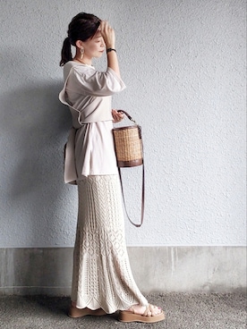 NICOさん(レディース・158cm)の夏コーディネート