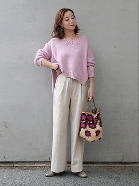 NICOさん（レディース・158cm）の冬コーディネート