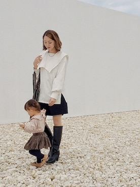 NICOさん(レディース・158cm)の冬コーディネート