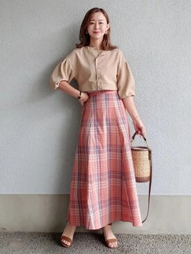 NICOさん（レディース・158cm）の春コーディネート