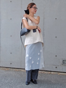 「シンプルコーデ」｜NICOさん（レディース・158cm・40代）の秋コーディネート