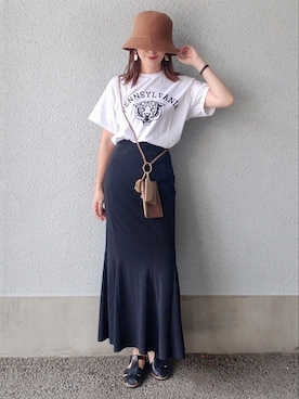 NICOさん（レディース・158cm）の夏コーディネート