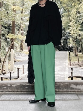 「フリル」｜SHOさん（メンズ・173cm・20代）の秋コーディネート