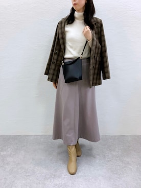 nobuさん（レディース・170cm）の冬コーディネート