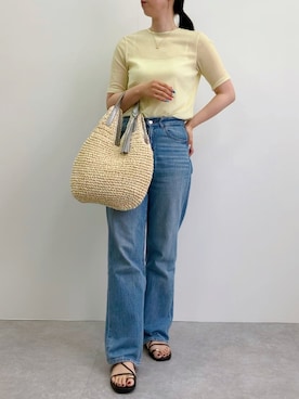 「ペーパーバッグ」｜nobuさん（レディース・170cm）の夏コーディネート