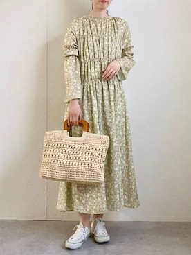 nobuさん（レディース・170cm）の春コーディネート